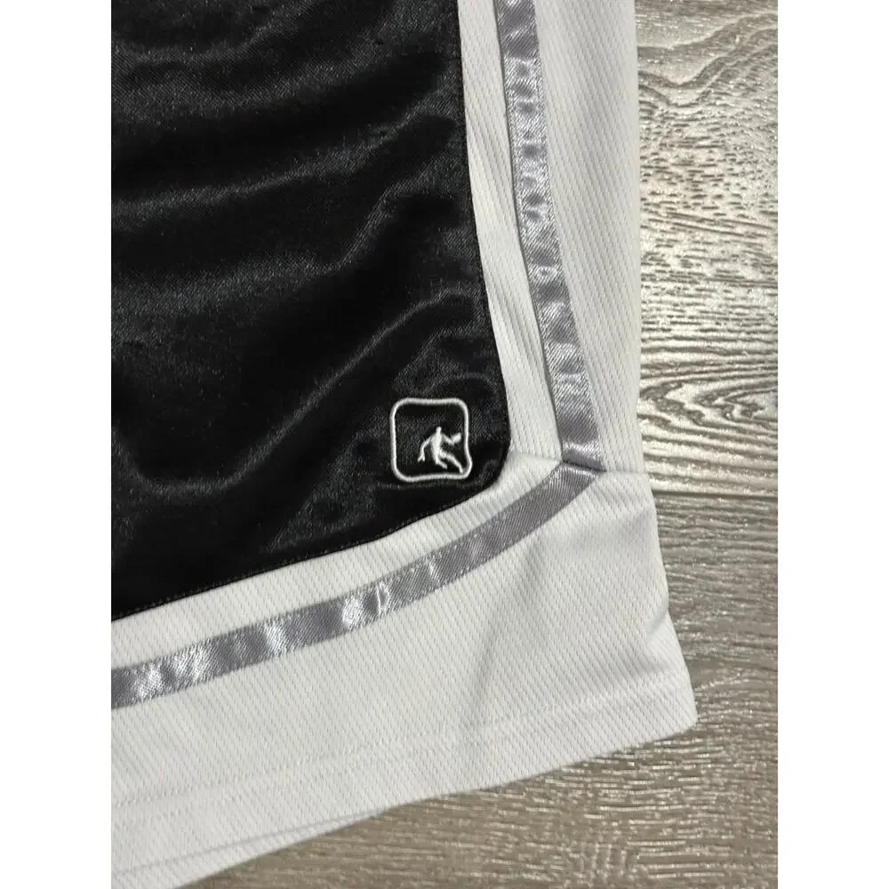 Vintage AND1 Striped Baggy Basketball Shorts Workout Streetwear - Men’s XXL 2XL